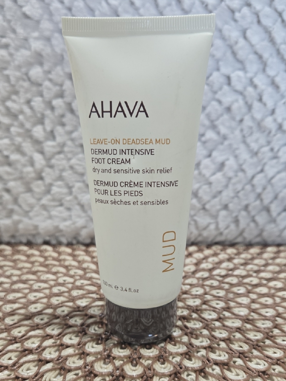 AHAVA White & Gold Leave-On Deadsea Mud Foot Cream